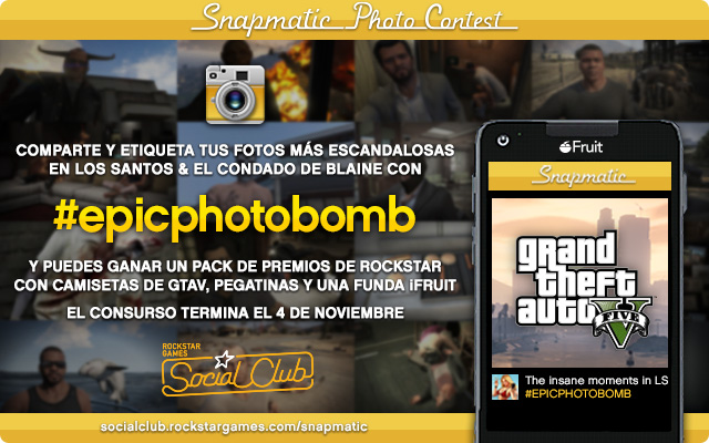 Snapmatic-EpicPhotobomb Noticias