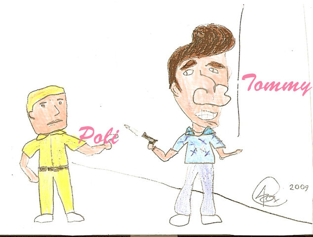 Archivo:Caricatura Tommy y poli.jpg