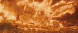 Dumbledore fighting the Inferi.gif