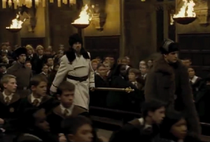 Igor Karkarov llega a Hogwarts