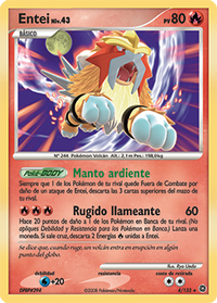 Entei (Maravillas Secretas TCG)