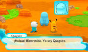 Quagsire presentándose MM3