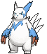 Imagen de Zangoose variocolor en Pokémon X, Pokémon Y, Pokémon Rubí Omega, Pokémon Zafiro Alfa, Pokémon Sol y Pokémon Luna