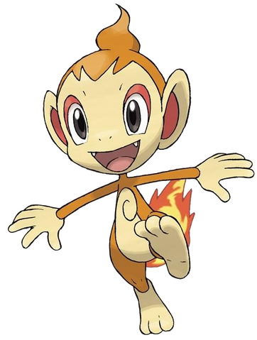 Archivo:Chimchar en Pokémon Platino.png