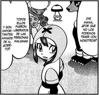 Pokemon Adventures saga Black and White saga Whi-Two capitulo 524