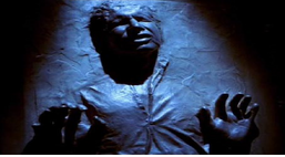 Han Solo en carbonita