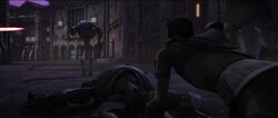Saw dodges battle droids.jpg