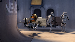 Ezra Speeder Chase