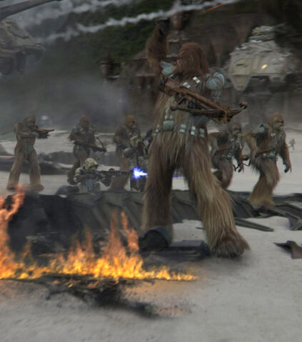 Archivo:Wookie battle.jpg