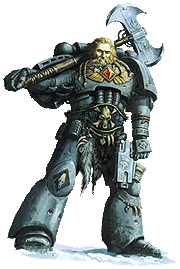 Marines lobo espacial silueta