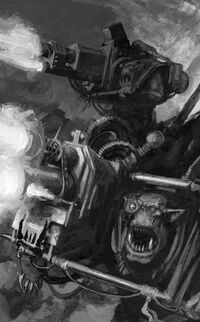 Akribillador Pezado Orko Zakeadorez wikihammer 40k