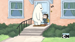 T1 E23 Chloe y Polar saliendo