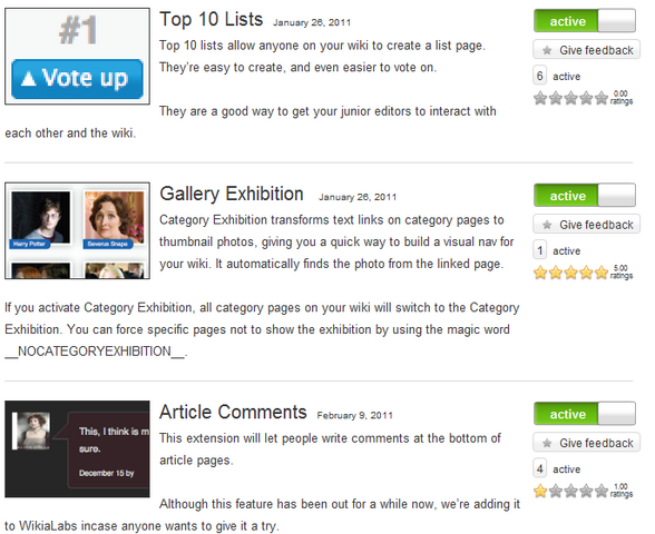 Archivo:Wikia Labs screenshot.png