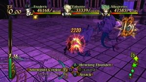 Falsetto Battling a Ryuuguu