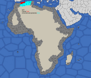 Algiers starting position in 1617