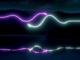 Rayos interactuando