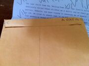 Back of envelope