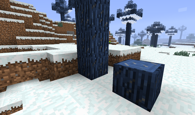 File:Frozen Tree and Icy Log.png
