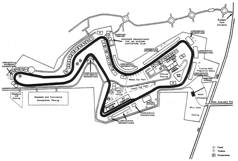 Kyalami Circuit The Formula 1 Wiki FANDOM powered by Wikia