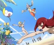 Équipe de Natsu à Akane