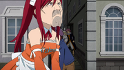 Erza infectée par le parfum embellissant