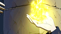 Natsu accepte la Flamme du Crime de Gerald.gif