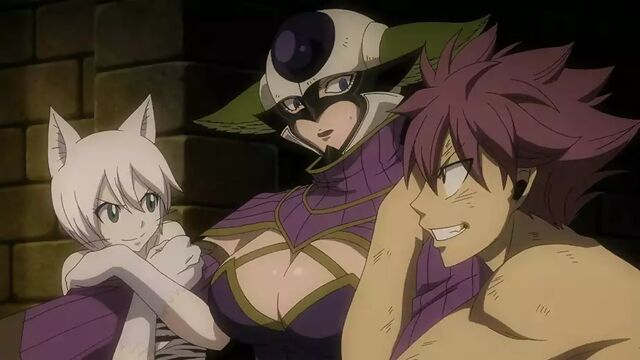 Fichier:Kyôka attrapée par Natsu et Lisana.jpg