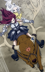 Mirajane et Erza vont en mission
