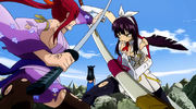Erza vs. Kagura Anime