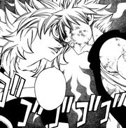 Natsu et Thuncrow se défient