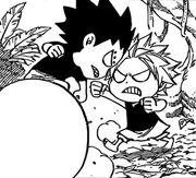 Gajil et Natsu durant leur enfance.jpg