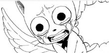 Happy pleure