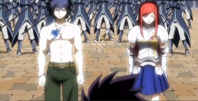 Fichier:Grey et Erza sortant de la lacrima.jpg