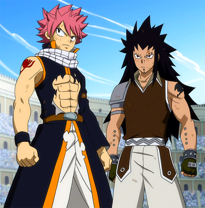 Natsu and Gajeel dominate