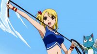 Lucy inspires Fairy Tail
