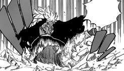 Acnologia golpea a Laxus