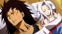 Gajeel and Mira injured