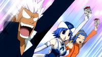 Elfman, Juvia, and Levy playing Bingo
