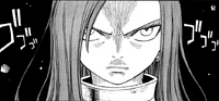 Erza interrupts the celebration