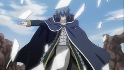 Jellal destruye la pesadilla de Midnight