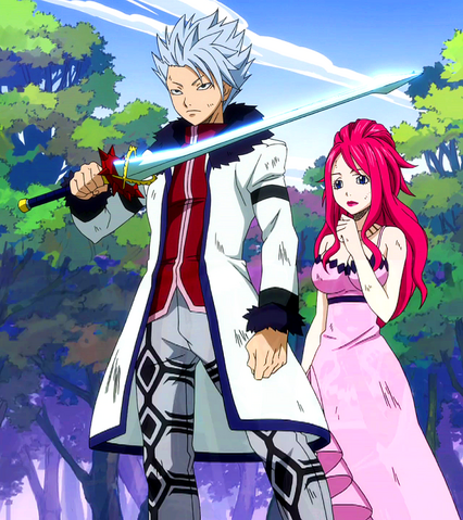 File:Lyon grabs Erza's sword.png