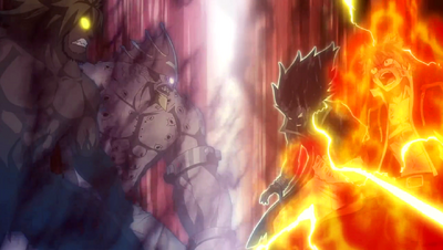 Two Dragons against two Demons