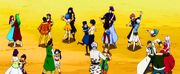 Fairy Tail Practican Baile