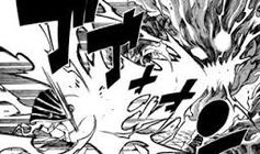 Atlas attacked by laxus