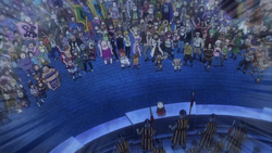 The Mages Gathered at Crocus Central Square
