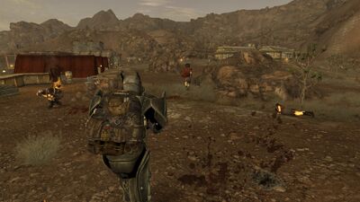 Fleeing legion soldiers