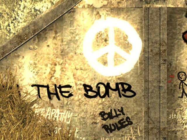 File:Ban the Bomb graffiti.jpg