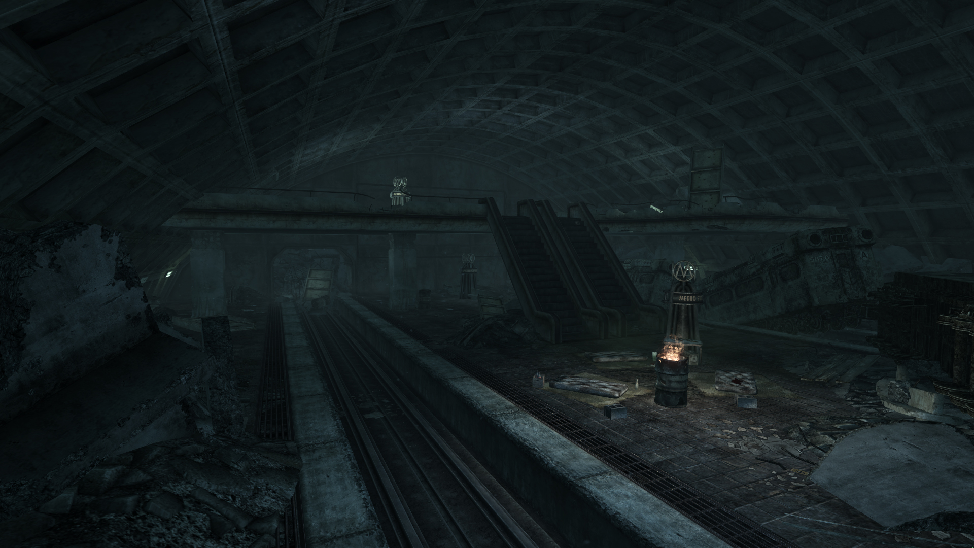 Fallout 4 metro фото 33