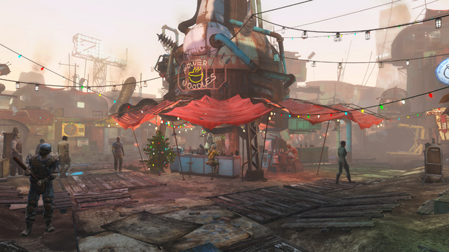 File:Diamond City Christmas style FO4.png