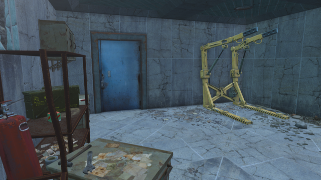 File:FO4 Cambridge Police station motor pool1.png